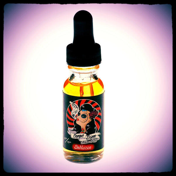Emblazen" 25PG/75VG Carpe Diem Artisan e-Lixirs Emblazen" 25PG/75VG Carpe Diem Artisan e-Lixirs