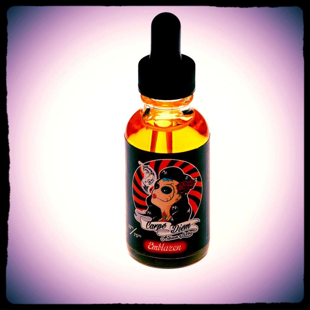 Emblazen" 25PG/75VG Carpe Diem Artisan e-Lixirs Emblazen" 25PG/75VG Carpe Diem Artisan e-Lixirs